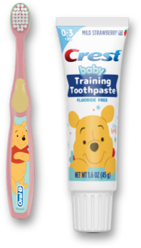 baby brush paste